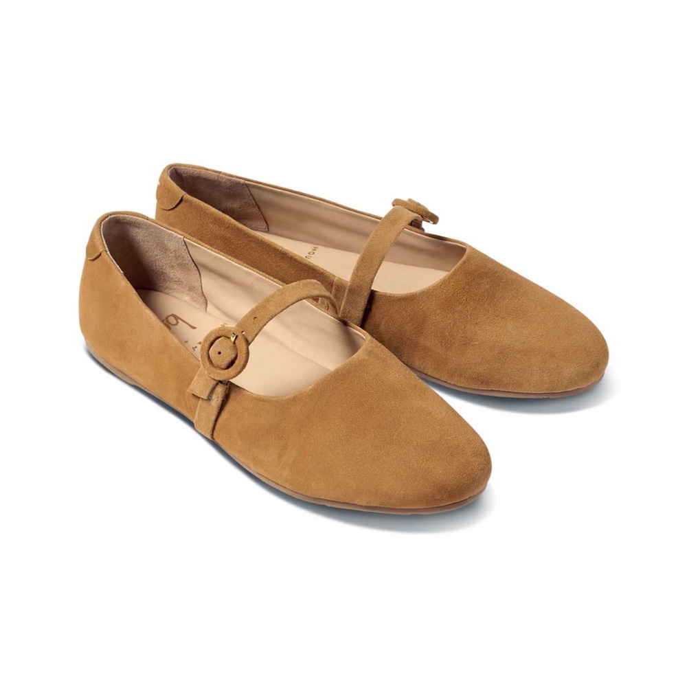Beek Crane Suede Mary Jane Shoe
CARAMEL. Size 8. Worn once.